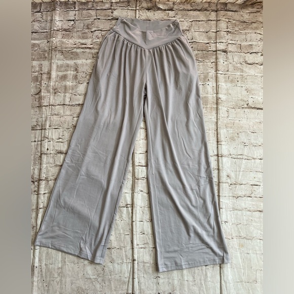 NWT bundle of 2 ,SUNYAA wide leg, Tommy control high waist yoga pants size L - Picture 12 of 15